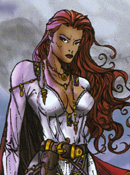 Dione -- Art by Philip Xavier