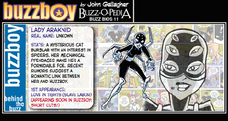 Buzz Bio #11 -- Lady Araknid