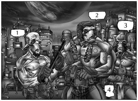 Digital Dragon #1 -- Pages 2 & 3